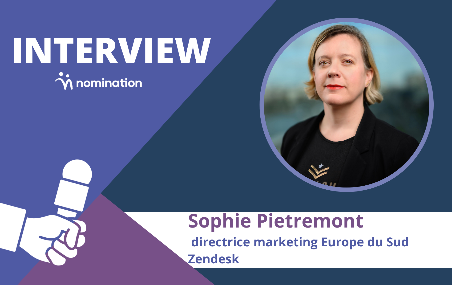 Sophie Pietremont, directrice marketing Europe du Sud Zendesk