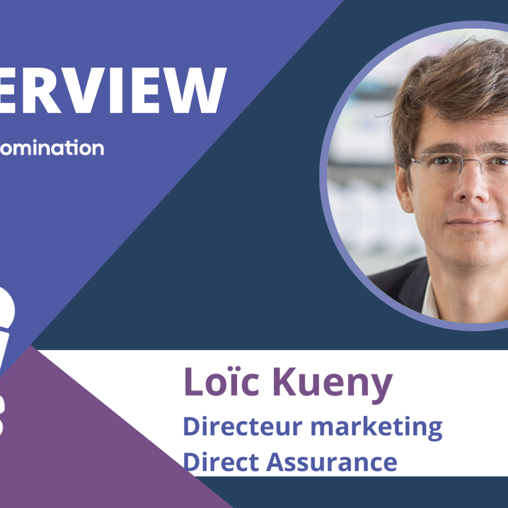 Loïc Kueny, directeur marketing de Direct Assurance