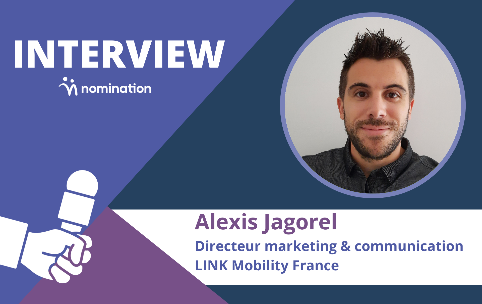 Alexis Jagorel, directeur marketing et communication LINK Mobility France