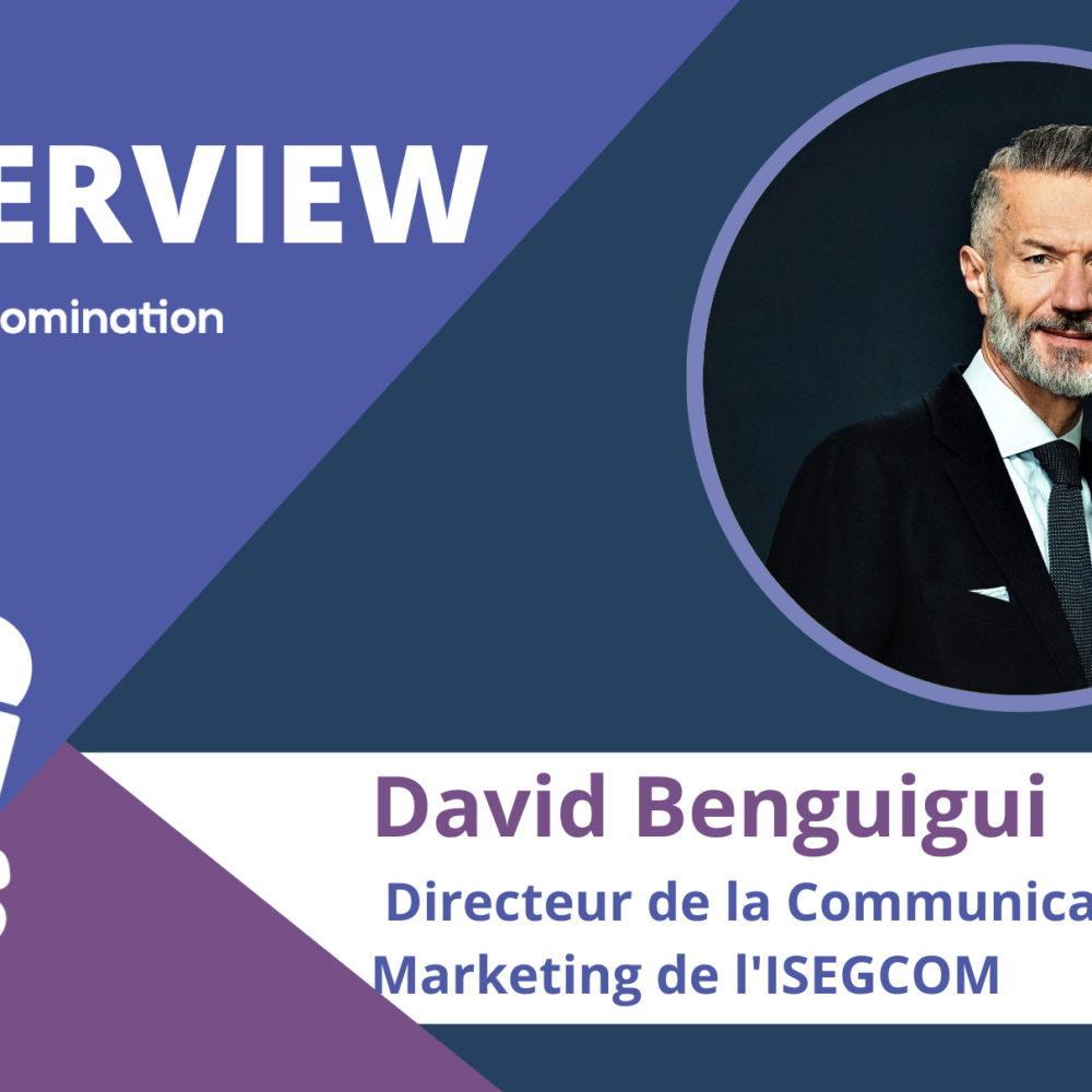 David Benguigui, Directeur de la Communication et du Marketing de l’ISEGCOM