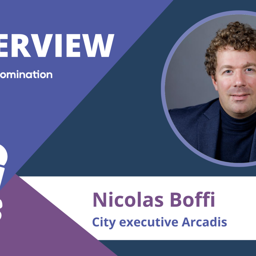 Nicolas Boffi, city executive, chargé de la métropole parisienne chez Arcadis