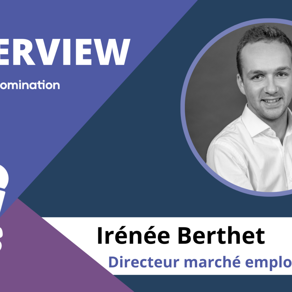 Irénée Berthet, directeur du marché emploi chez leboncoin